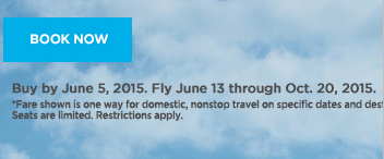 Frontier $39/ One Way Fare Sale Ends Tonight