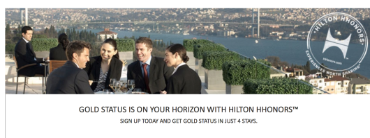 Easy Way To Hilton Gold Status