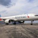 a large airplane on a runway