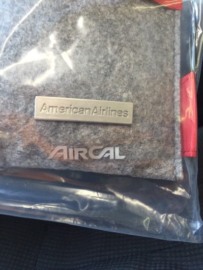 Vintage American Airlines Air Cal Amenity Kits