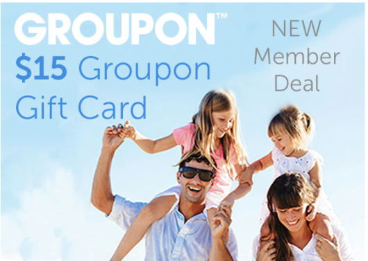 Free $15 Groupon Gift Card With New TopCashBack Account