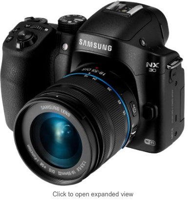 Amazon: Samsung NX30 WiFi Digital Camera 50% Off Today