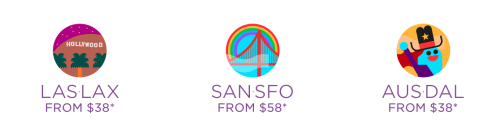 Virgin America Sale Fare From $38