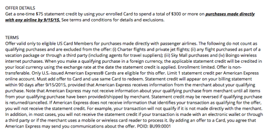 Another Amex Offer For You On Any Airline!
