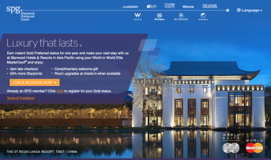 Easy Way to Earn SPG Gold Status After One Stay