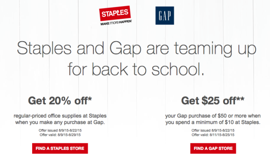 Hot Double Dip! Gap Amex Offer For You