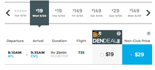 Deal: $25 Fares From ATL, CLT, MCO, DFW And More