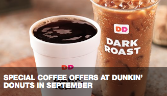 Free Dunkin' Donuts Coffee Today!