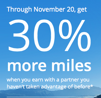 United: 30% More Miles Promotion