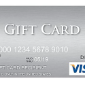 a close-up of a gift card