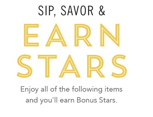 New Starbucks Easy 8 Bonus Stars Offer (Targeted)