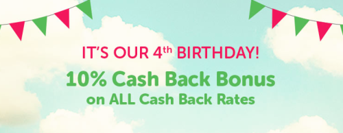 TopCashBack Increased Cash Back All Purchases Today!