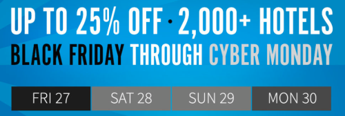 Marriott Cyber Sale 25% Off! Book Now