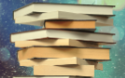 a stack of books