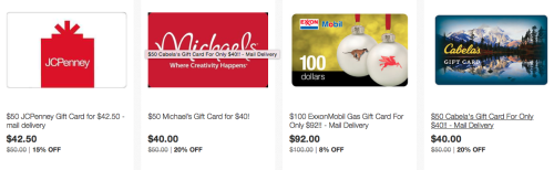 eBay More Discounts On Gift Cards!