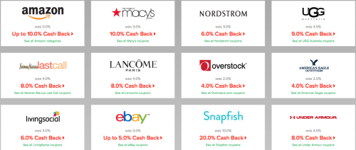 Ebates Double Cash Back Promo