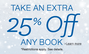 Amazon Extra 25% Any Book 