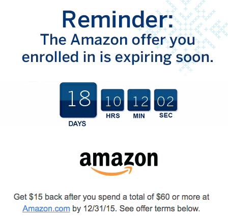 Reminder: Use Your Amazon Amex Offers For You
