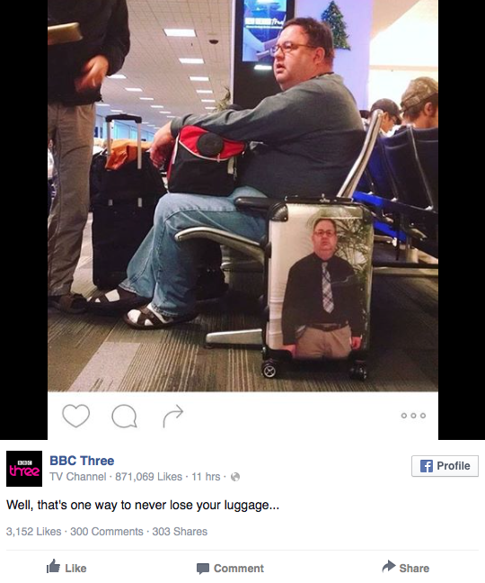 'One Way To Never Lose Your Luggage'
