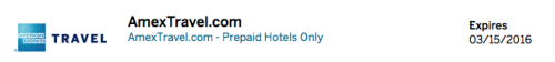 Hotel Amex Offers For You