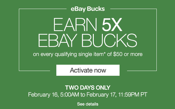 Discounted Gift Cards + 10% eBay Bucks (Targeted)