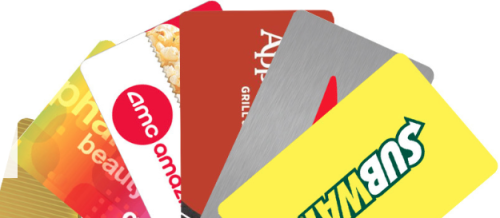 several credit cards