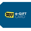 a blue and yellow e-gift card