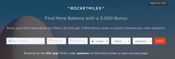 3,000 Rocketmiles Bonus For New Customers