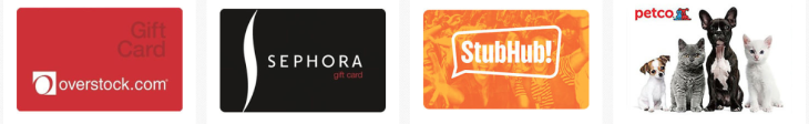 Loads Of Discounted Gift Cards!