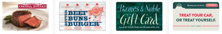 Loads Of Discounted Gift Cards!