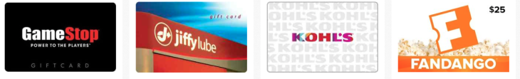 Loads Of Discounted Gift Cards!