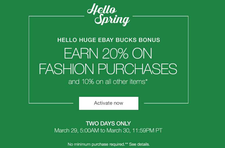 eBay 10 eBay Bucks On Discounted Gift Cards Today! (Targeted) Points