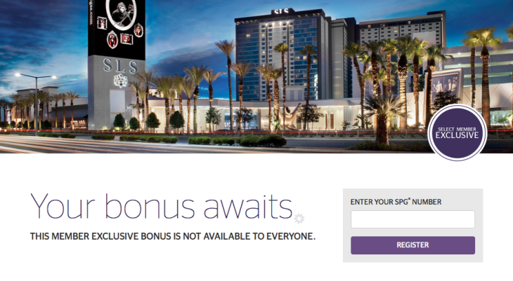 Free Nights & More With Starwood's New Select Member Offer!