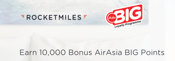 Earn Up To 10,000 Bonus AirAsia Points With Rocketmiles