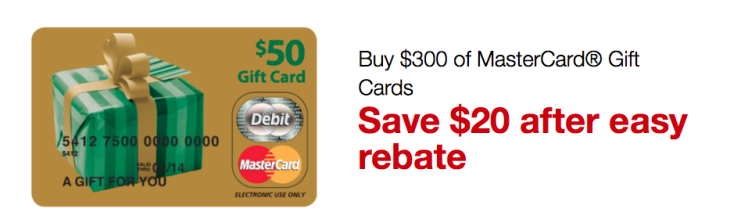 $20 Staples Gift Card Back On $300 MasterCard Soon!