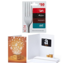 several gift cards