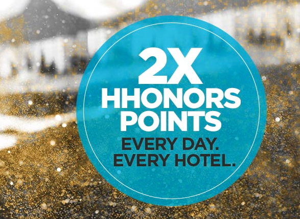 Register For Hilton's 2x Points Promotion