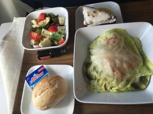 Delta First Class Meal Ravioli