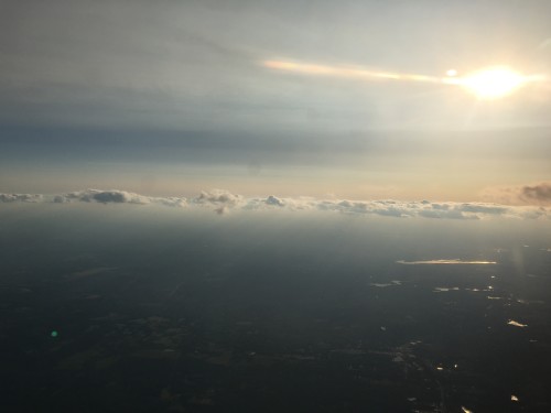 Delta First Class Window View