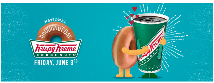 Free Krispy Kreme Doughnut Today!