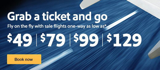 Last Chance For Southwest Airlines $49 Fares!