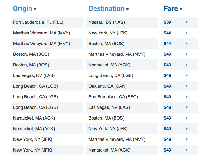 Deal Alert! JetBlue Fares Starting At $39