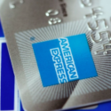 close up of a credit card