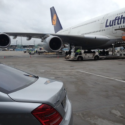 a car parked on a tarmac