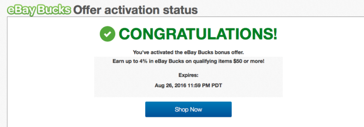 Sweet Deals On Gift Cards With 4% eBay Bucks Promotion (Targeted)