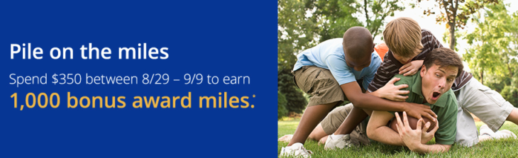 Easy 1,000 Bonus United Miles 