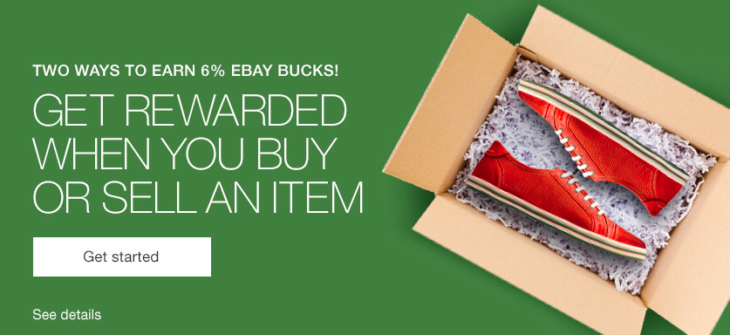 eBay 6% Buck Promo For Buyer And Sellers (Targeted)