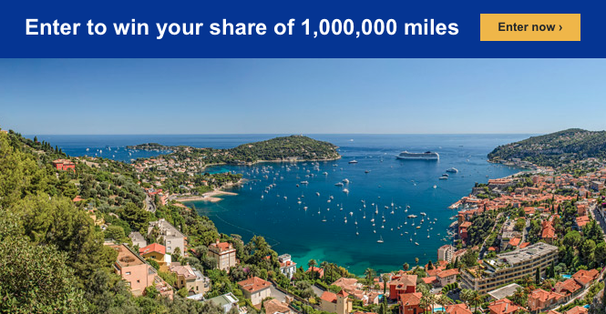 Enter For Chance To Win 250,000 Award Miles