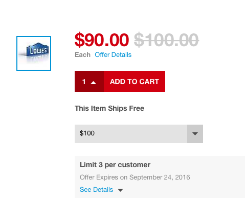 Staples Discounted Lowe's GC Now Cheaper!