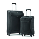 a pair of luggage bags